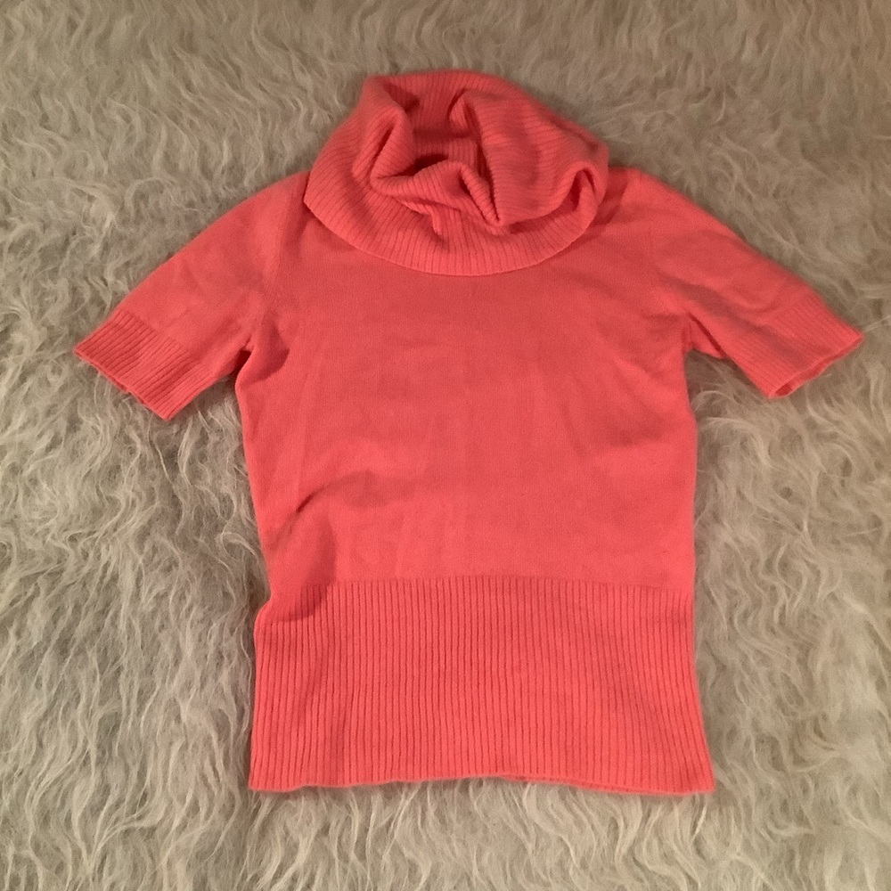 Apt. 9 Coral Cashmere Cowl Neck